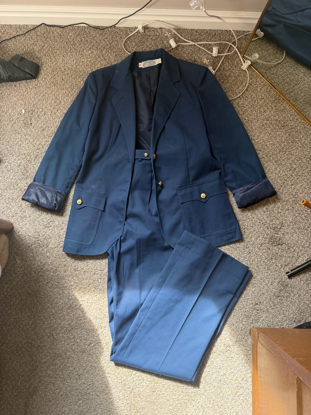 Vintage two piece set by Villager- 70’s